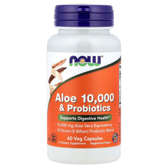 NOW Foods - Aloe 10,000 & Probiotics