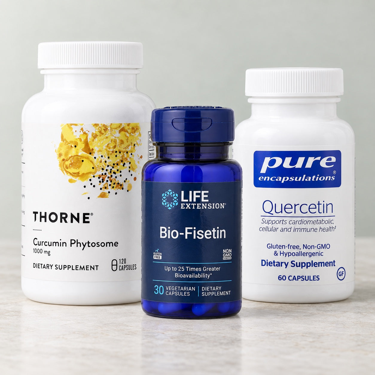 Illustrative product selection for Senolytic Clearing Protocol - Zombie Cell Cleanup