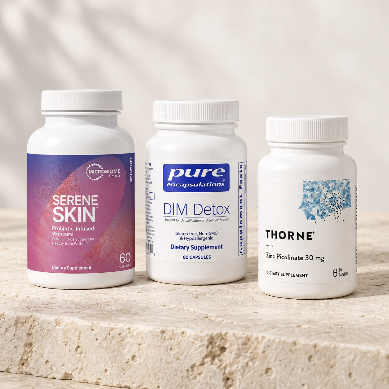 Illustrative product selection for Skin Clear Protocol