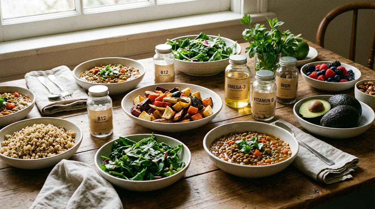 Supplements for Vegans: The Deficiencies Plant-Based Diets Create (and How to Fix Them)