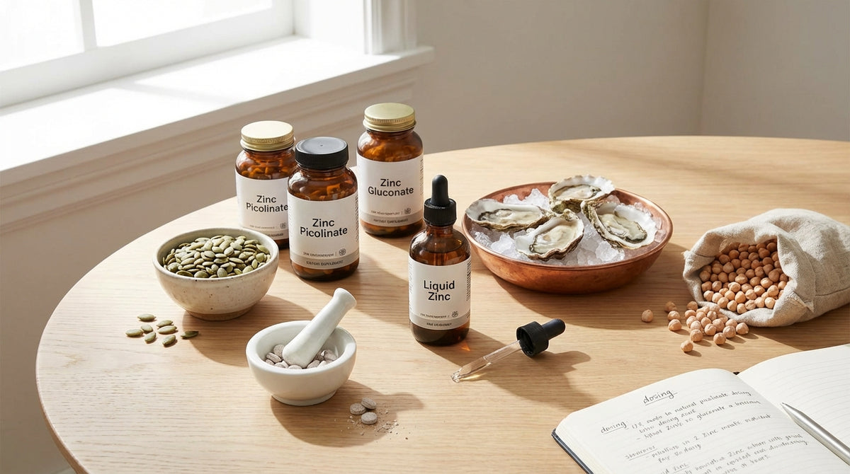 Zinc Supplement Guide: Forms, Dosing, and Why Most People Get It Wrong