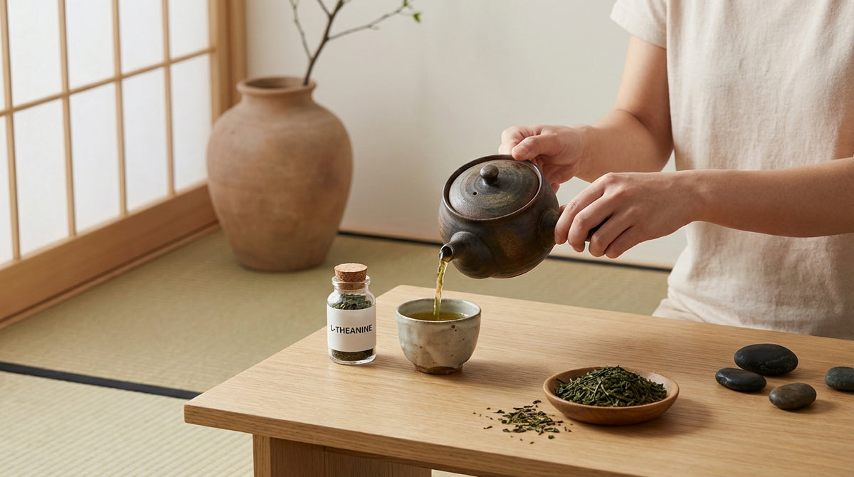 L-Theanine: The Amino Acid That Makes Coffee Better (And Anxiety Worse... Wait, Less)