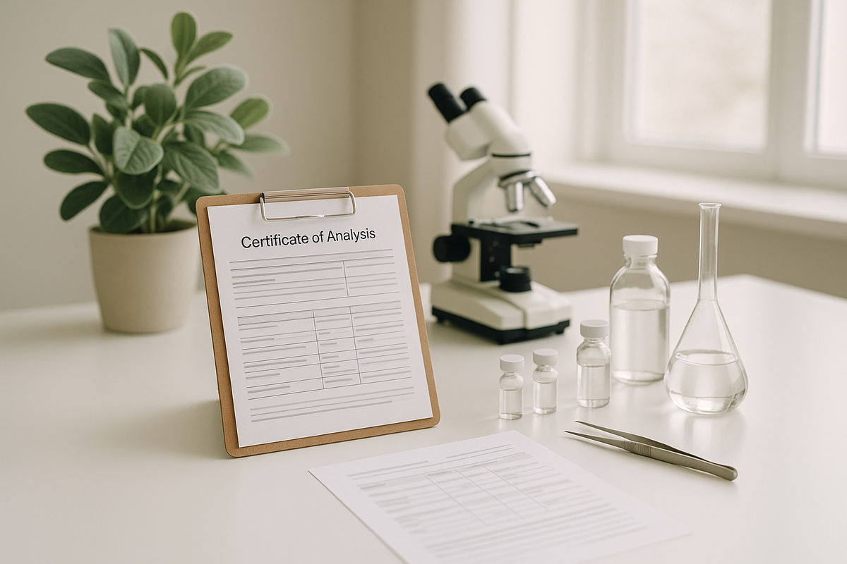How to Read a Certificate of Analysis: The Document That Separates Research-Grade Peptides from Everything Else