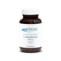 Metabolic Maintenance - L-Glutathione 100mg (reduced)