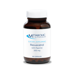 Metabolic Maintenance - Resveratrol with Piperine