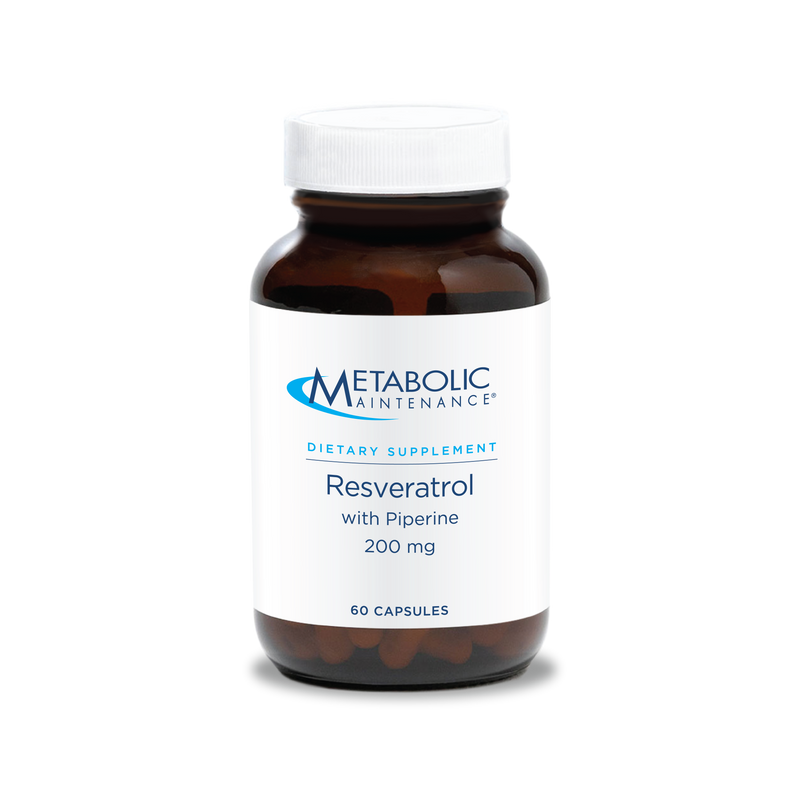 Metabolic Maintenance Resveratrol with Piperine