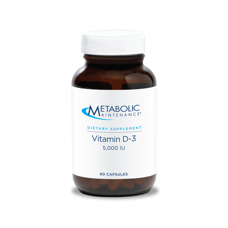 Metabolic Maintenance - Vitamin D-3, 5,000 IU