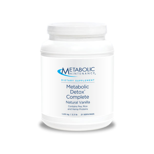 Metabolic Maintenance - Metabolic Detox Complete Natural Vanilla