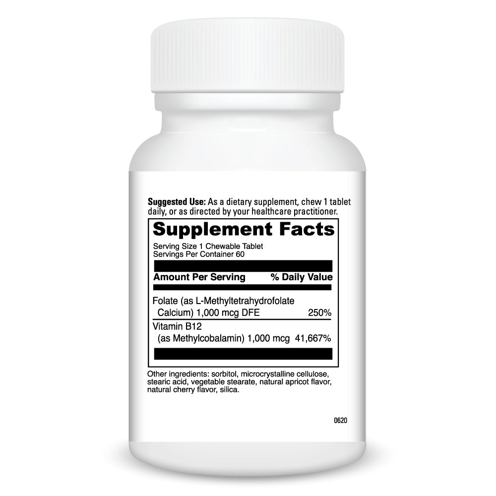 DaVinci Labs Active Folate B12 Chewable
