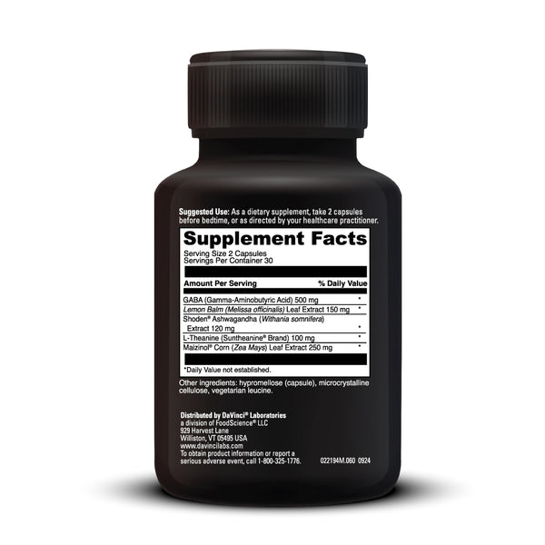 DaVinci Labs - Sleep Benefits™ - Melatonin Free