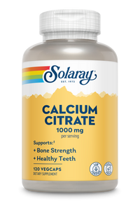 Solaray - Calcium Citrate 1000mg