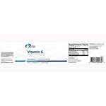 Buffered Vitamin C Powder back with directions — view 2