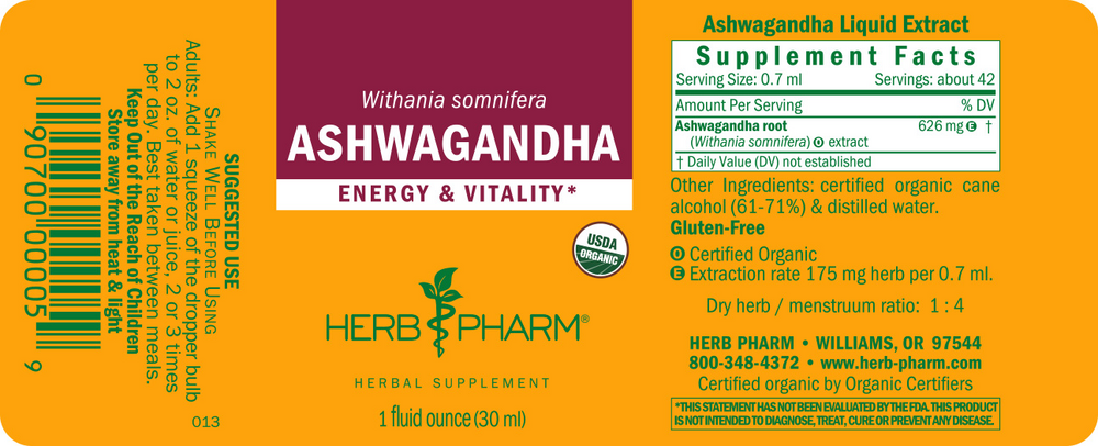 Ashwagandha back