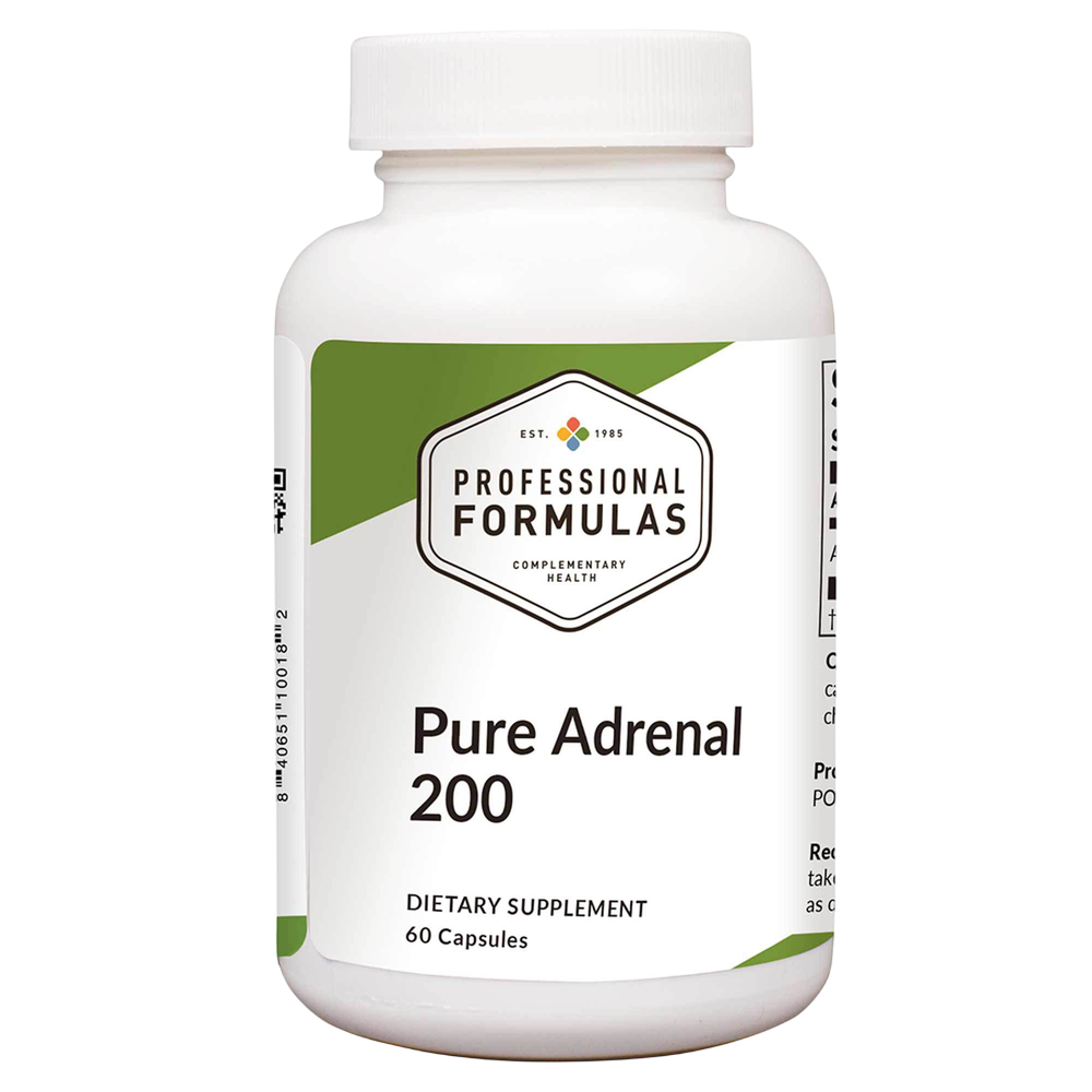 Professional Formulas - Pure Adrenal 200 60 capsules
