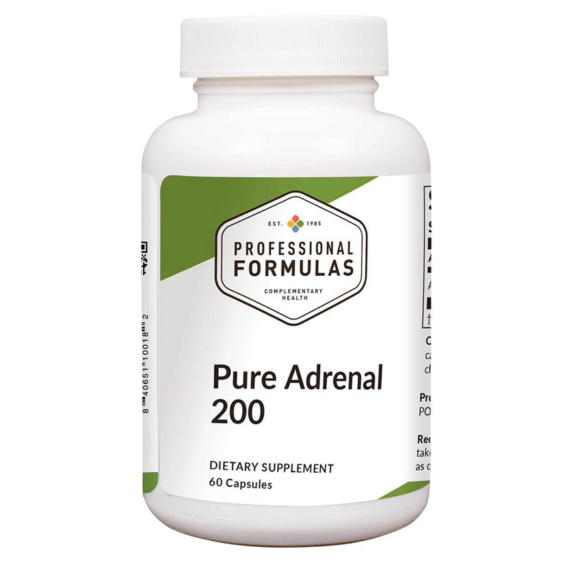 Professional Formulas - Pure Adrenal 200 60 capsules