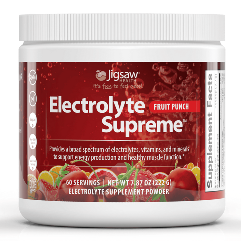 Jigsaw Health - Electrolyte Supreme Fruit Punch Jar