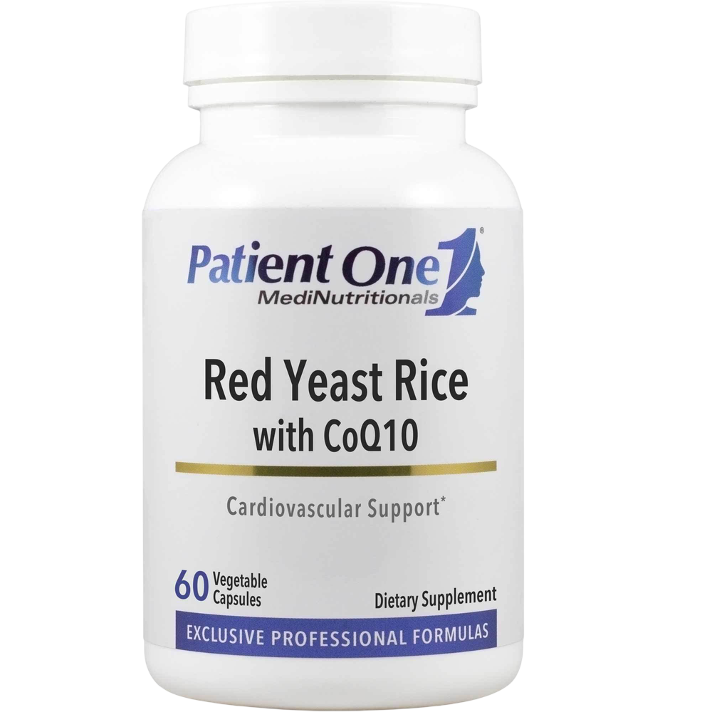 Patient One MediNutritionals Red Yeast Rice with CoQ10 60 capsules front