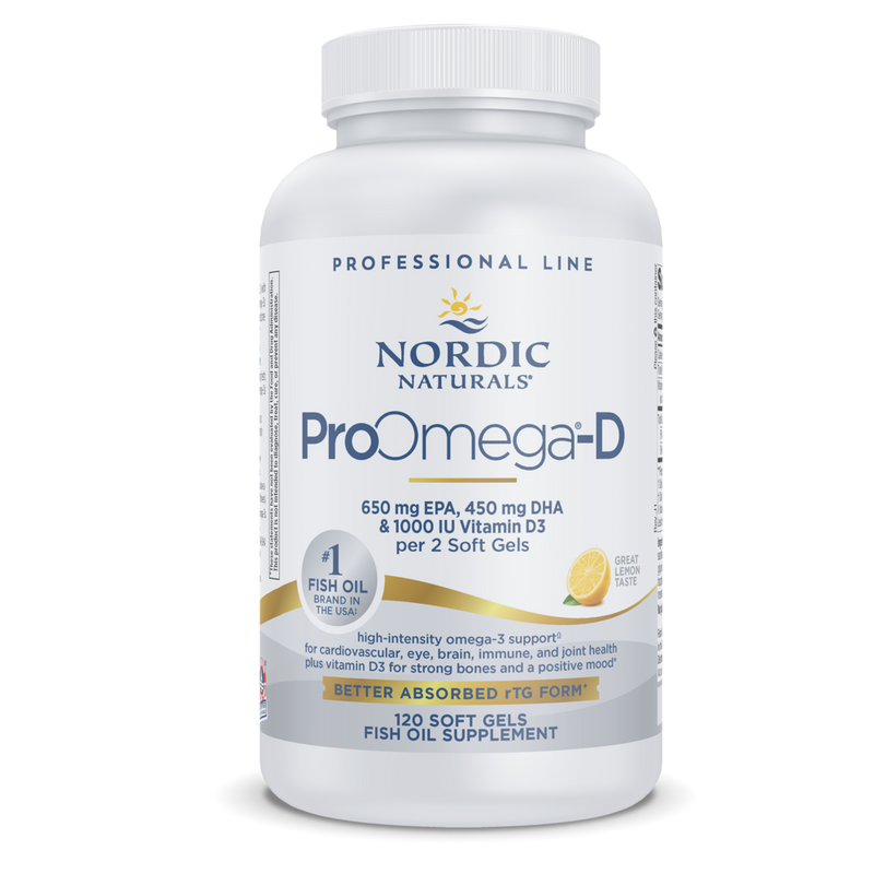 Nordic Naturals - ProOmega®-D 120 Softgels