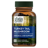 Gaia Herbs - Turkey Tail Mushroom Capsules