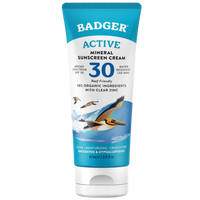 Badger - SPF 30 Clear Zinc Sunscreen Cream