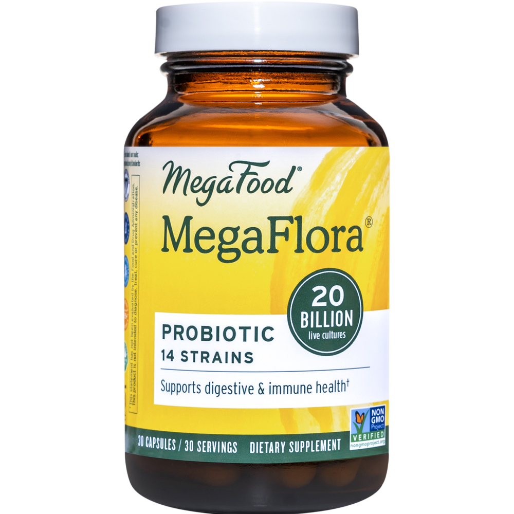 MegaFood - MegaFlora® Probiotic 30 capsules