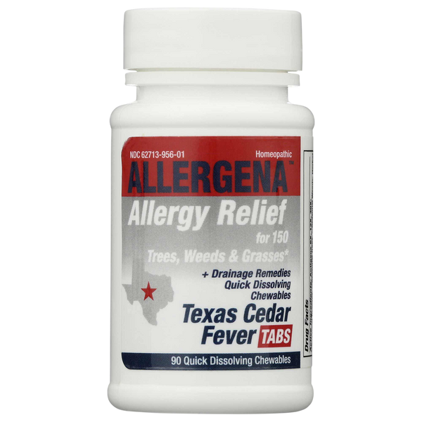 Progena - Allergena TX Cedar Fever Allergy Tabs