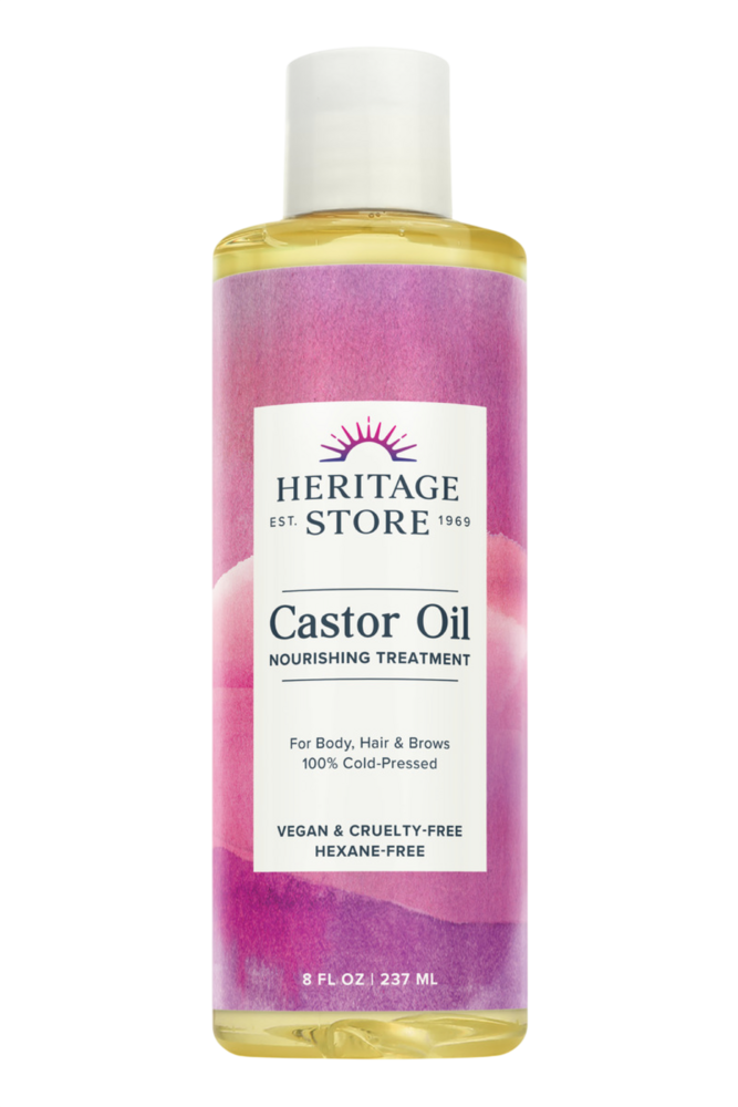 Heritage Store - Castor Oil 8 Ounces
