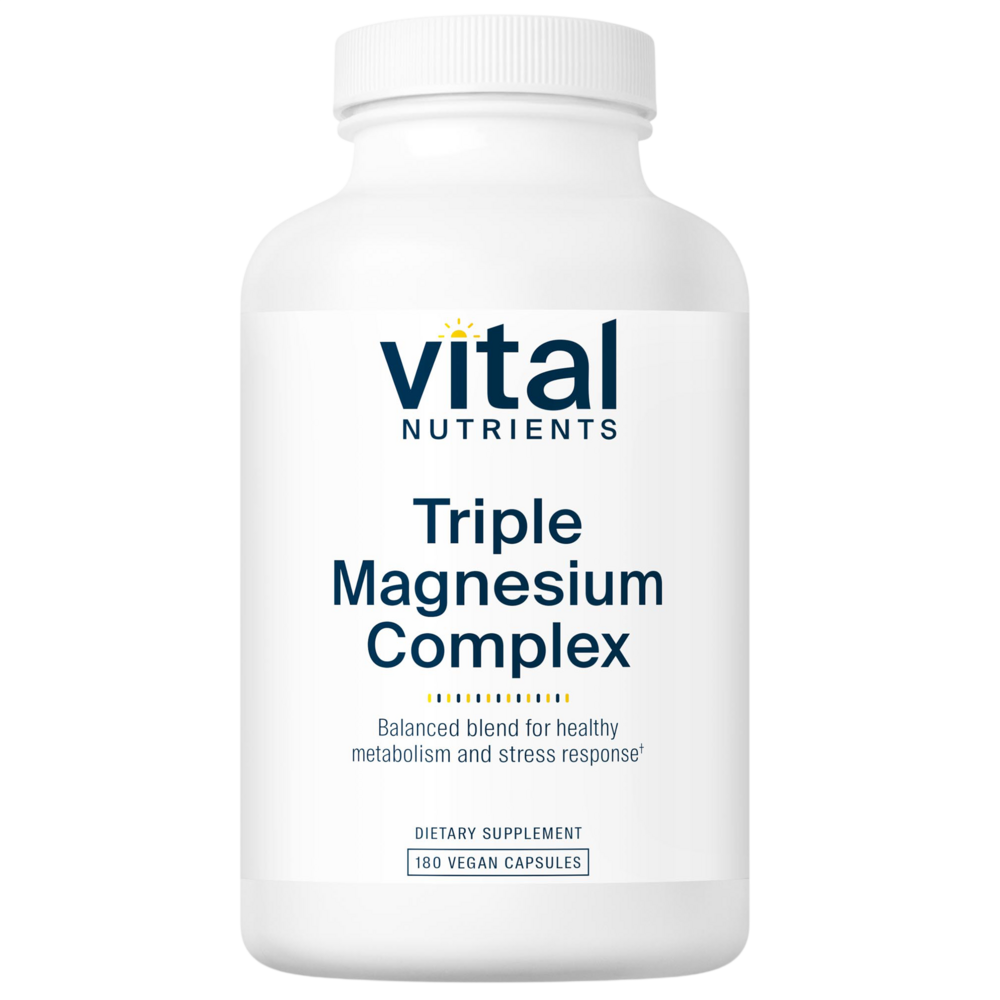 Vital Nutrients - Triple Magnesium Complex 180 capsules