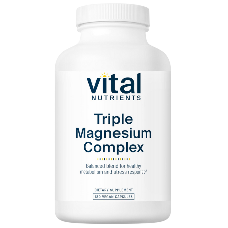 Vital Nutrients - Triple Magnesium Complex 180 capsules