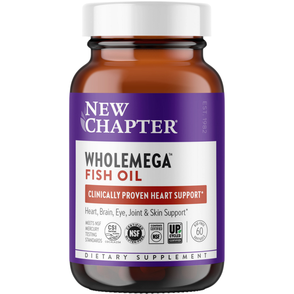 New Chapter - Wholemega™ Fish Oil 60 Softgels