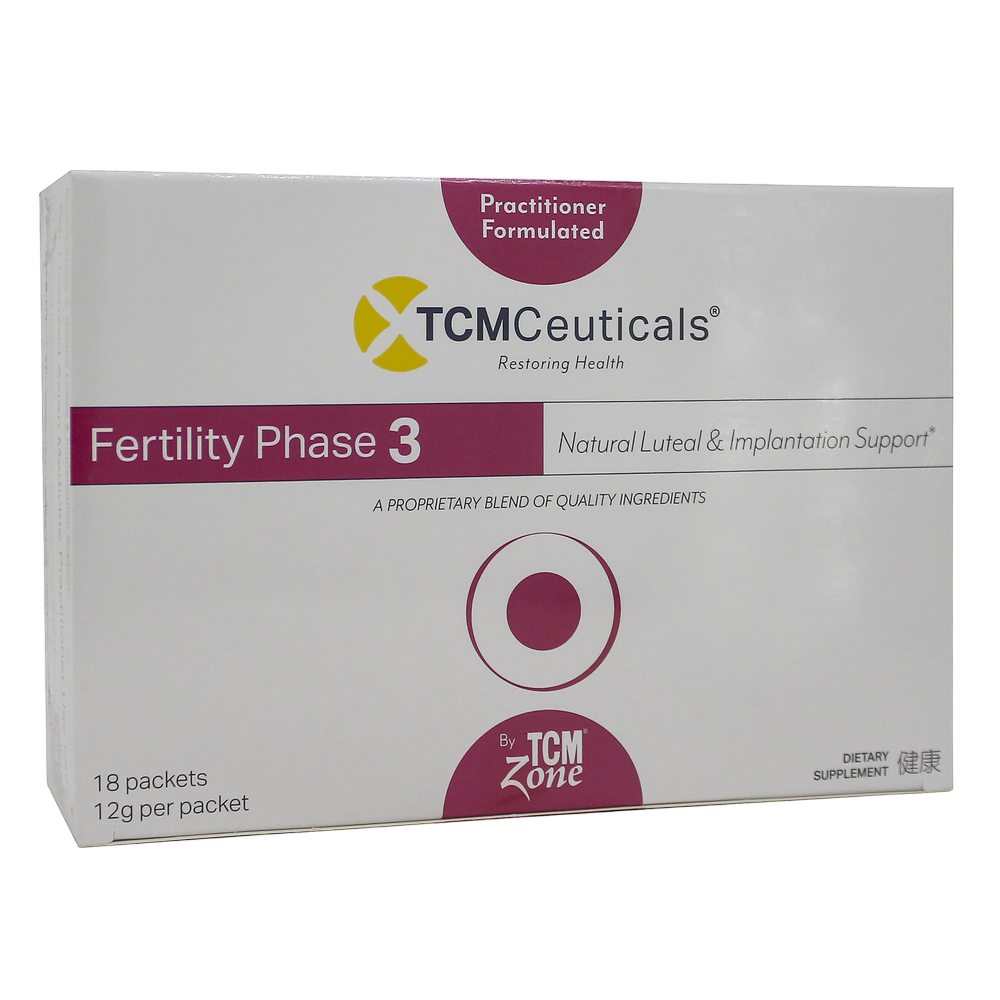 TCMCeuticals Fertility Phase 3