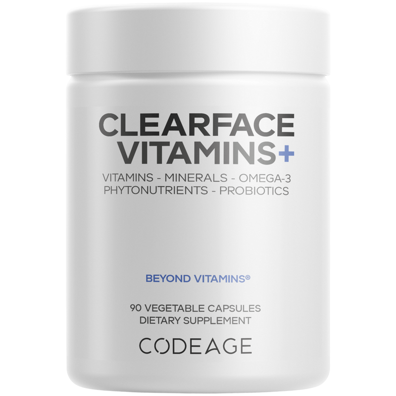 Codeage - Clearface Acne Skin Vitamins