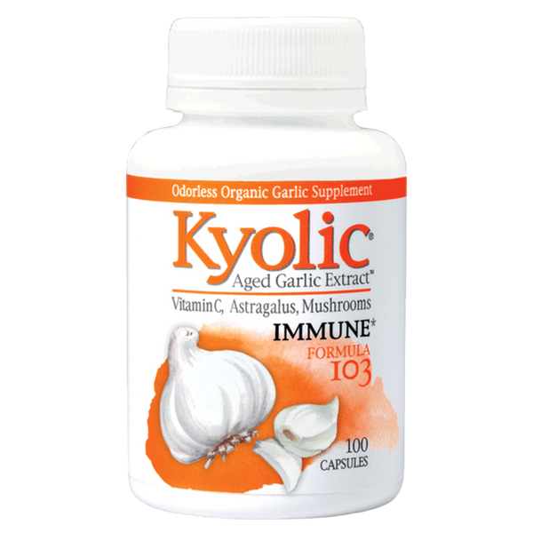 Wakunaga - Kyolic Aged Garlic Extract Formula 103 - Immune 100 capsules
