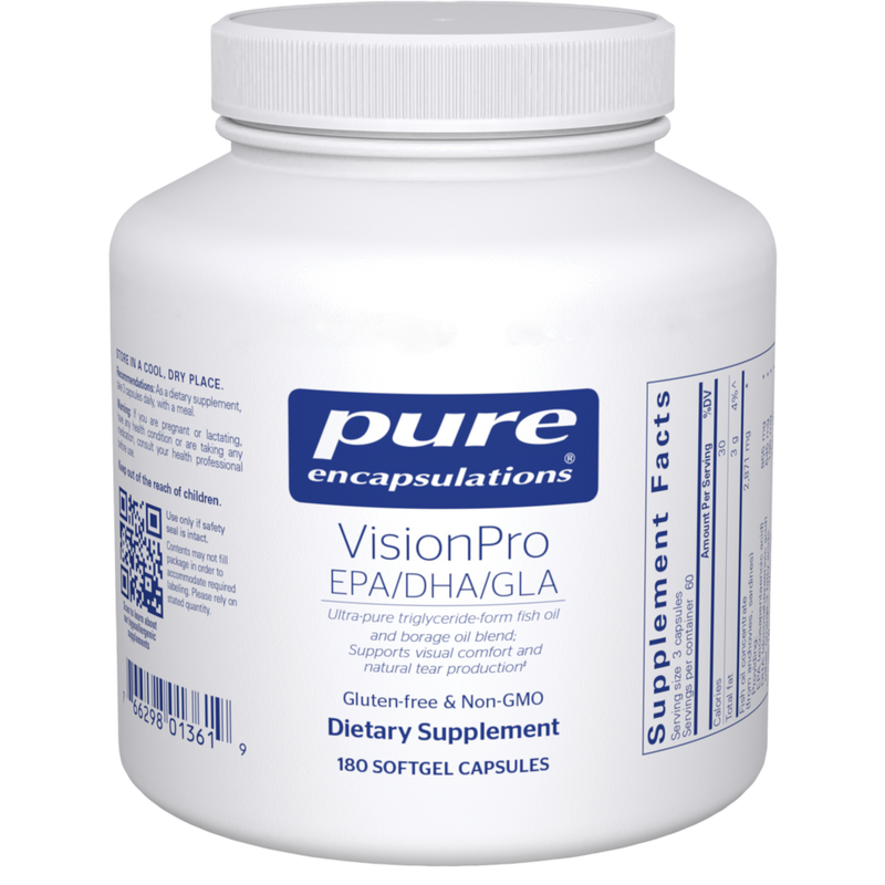 Pure Encapsulations - VisionPro EPA/DHA/GLA* 180 Softgels