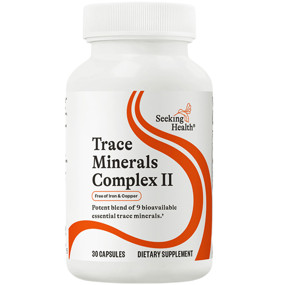 Seeking Health - Trace Mineral Complex II Iron and Copper Free