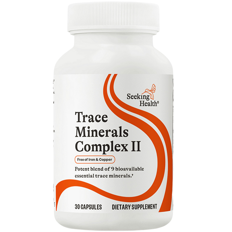 Seeking Health - Trace Mineral Complex II Iron and Copper Free