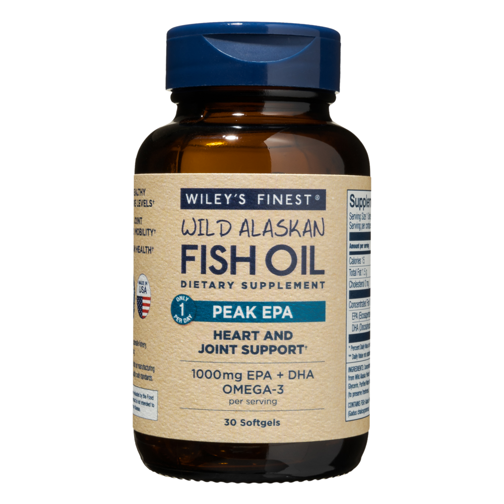 Wileys Finest Fish Oils - Peak EPA 30 Softgels