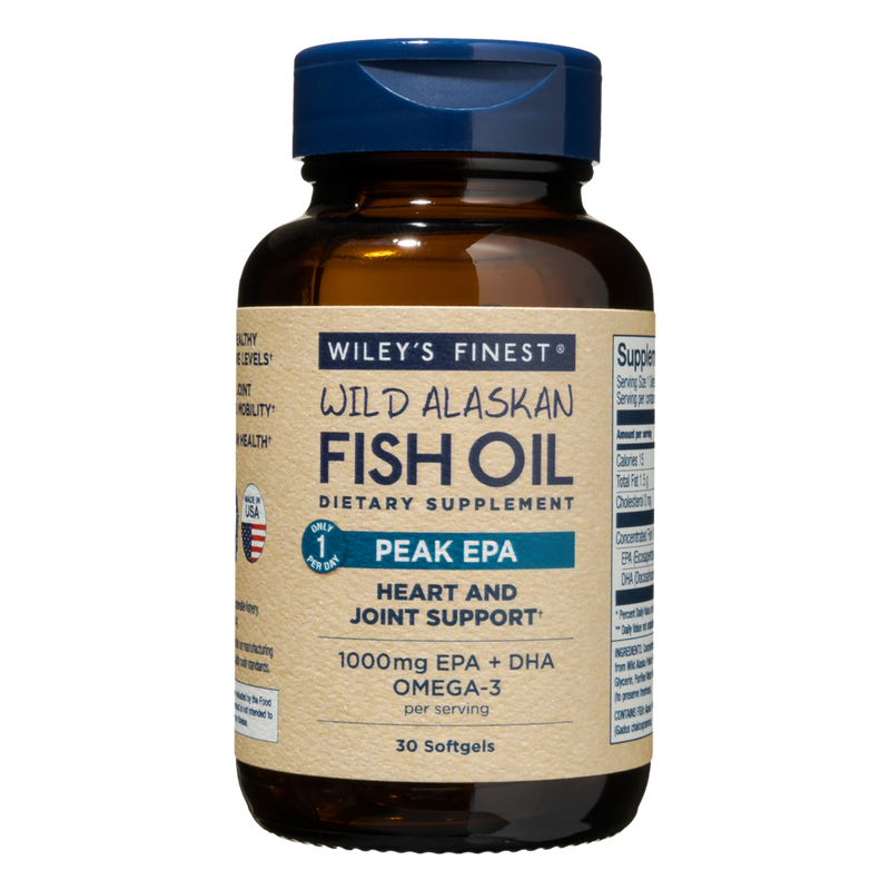 Wileys Finest Fish Oils - Peak EPA 30 Softgels