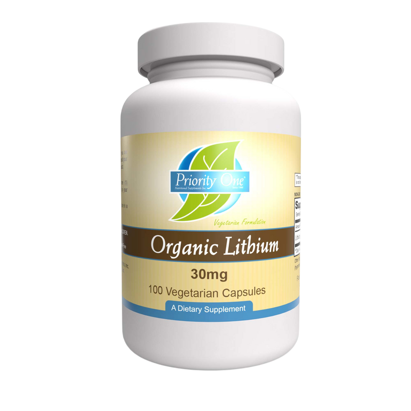 Priority One - Lithium Organic 30mg