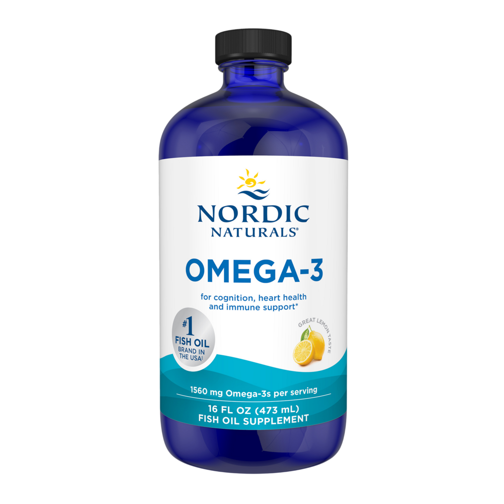 Nordic Naturals - Omega-3, Formerly Arctic Omega (Lemon) 16 Ounces