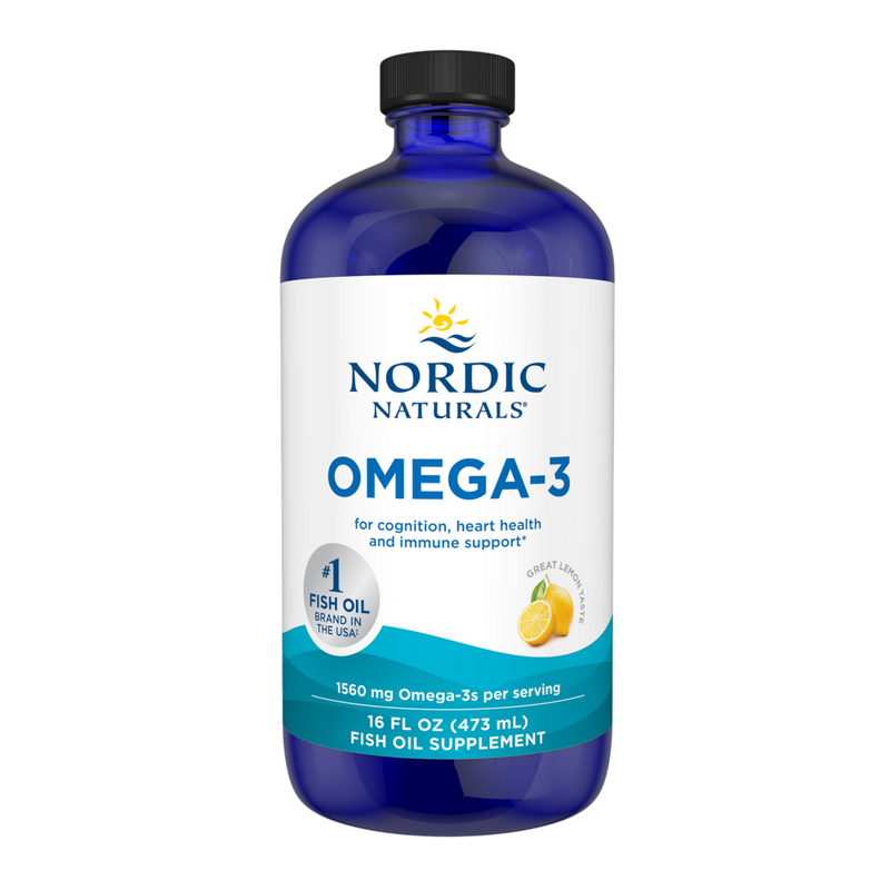 Nordic Naturals - Omega-3, Formerly Arctic Omega (Lemon) 16 Ounces