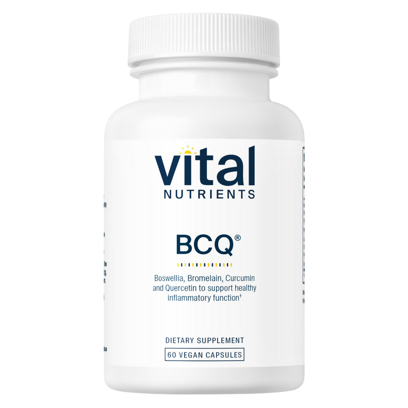 Vital Nutrients - BCQ: Bromelain, Curcumin and Quercetin (California Only) 60 capsules