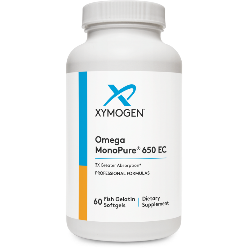 Xymogen - Omega MonoPure 650 EC (Fish Oil) 60 Softgels