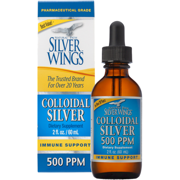 Natural Path Silver Wings - Colloidal Silver 500PPM