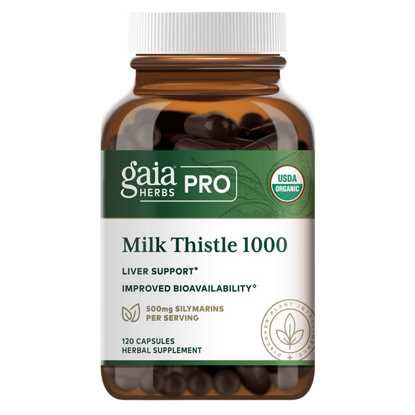 Gaia Herbs Pro - Milk Thistle 1000
