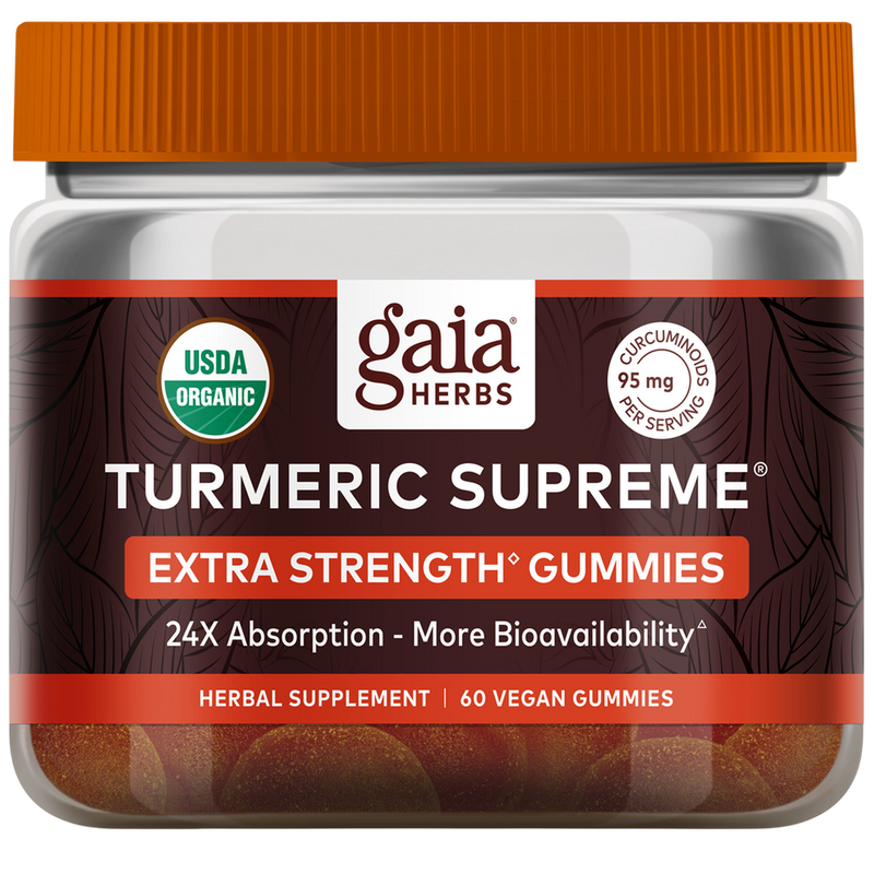 Gaia Herbs - Turmeric Supreme Extra Strength Gummies