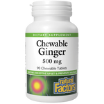 Natural Factors - Chewable Ginger - view 1