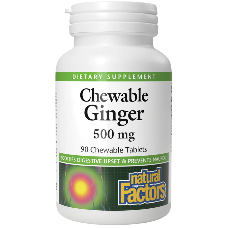 Natural Factors - Chewable Ginger