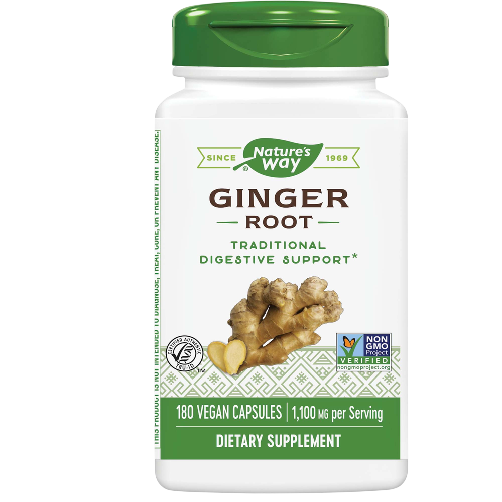 Nature's Way - Ginger Root 180 capsules
