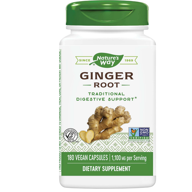 Nature's Way - Ginger Root 180 capsules